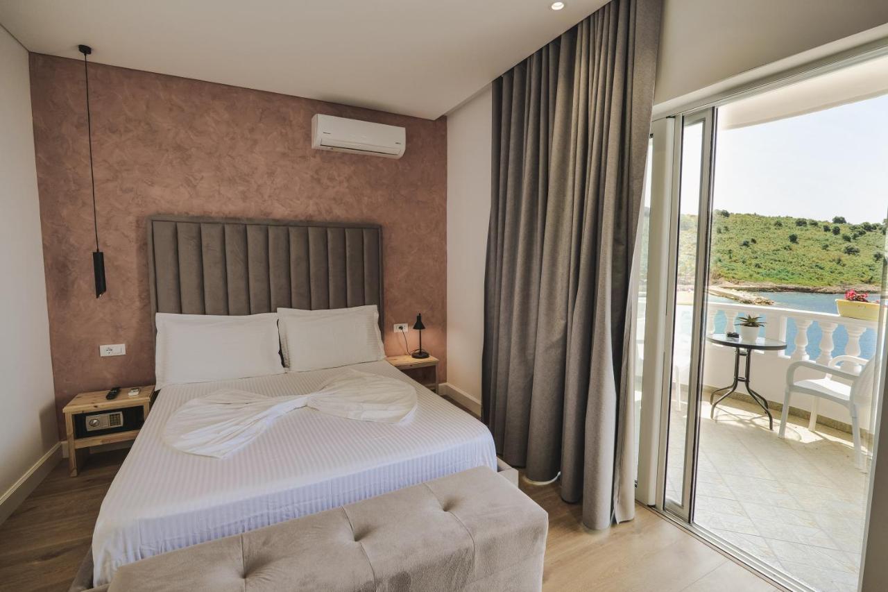 Luxury Villa Alisja Sarande With Private Beach Exteriér fotografie