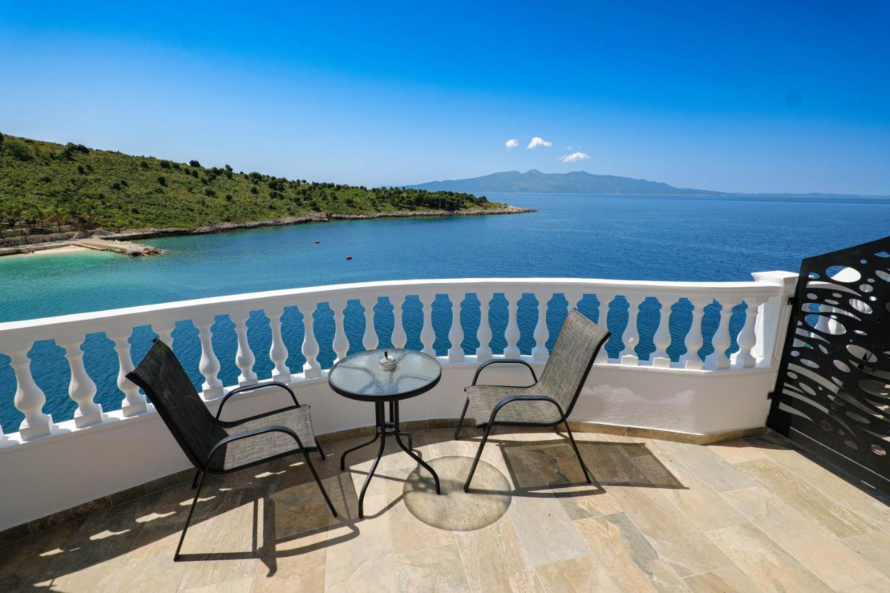 Luxury Villa Alisja Sarande With Private Beach Exteriér fotografie