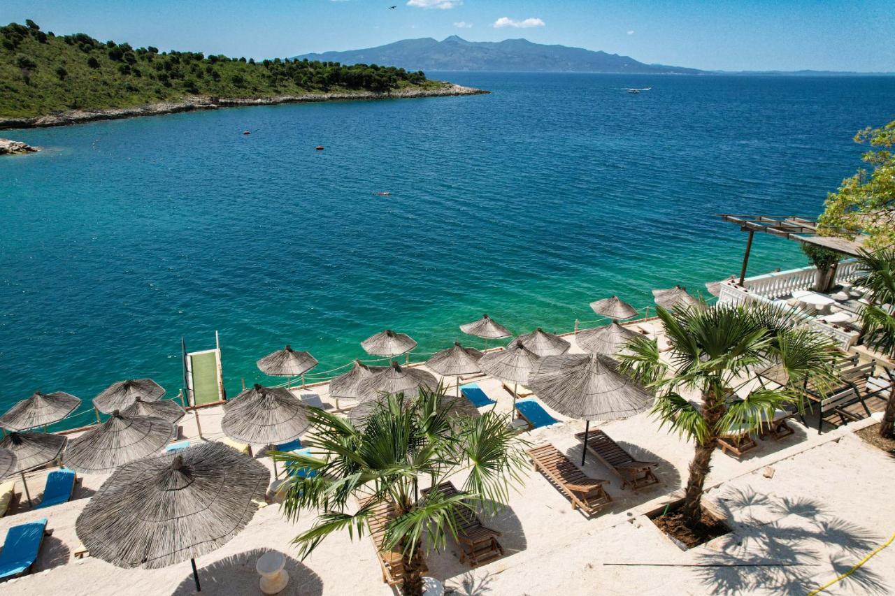Luxury Villa Alisja Sarande With Private Beach Exteriér fotografie